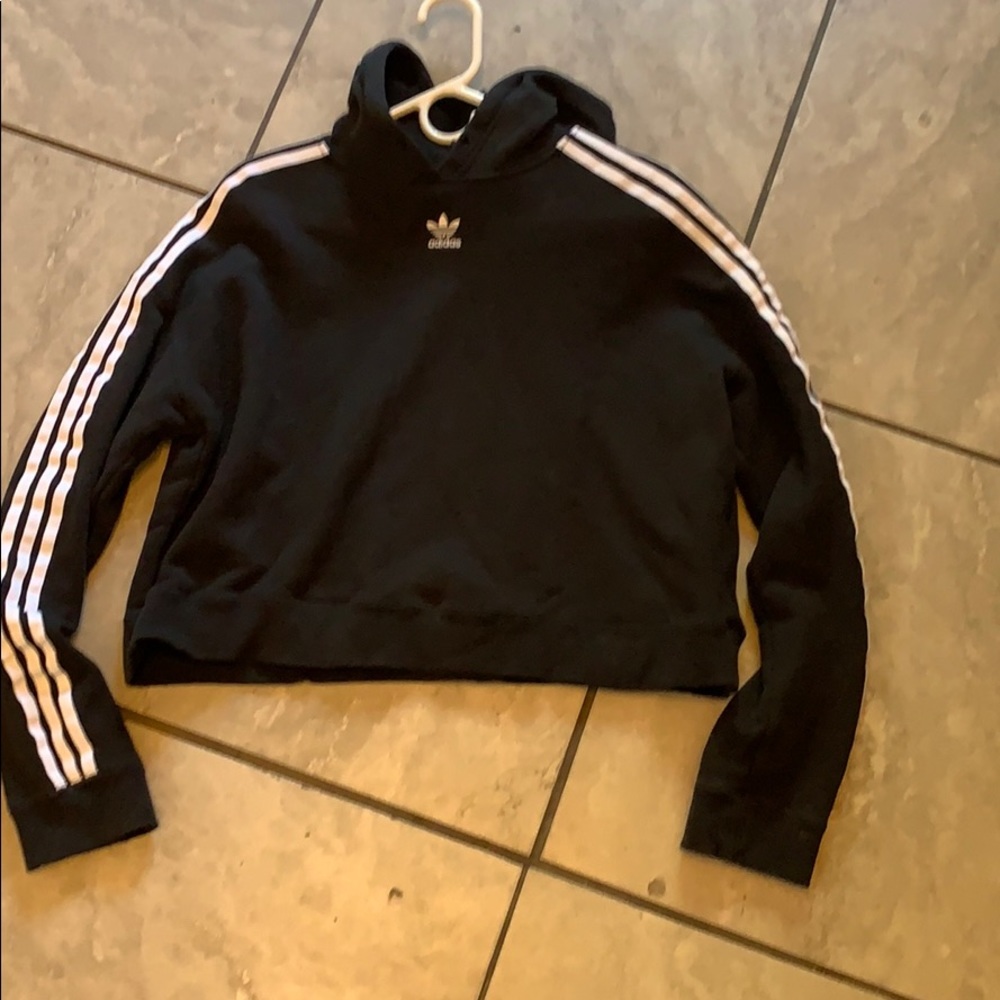 Adidas crop hoodie
